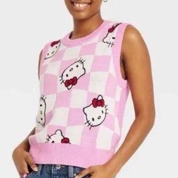 Sanrio Sweaters - Sanrio Women's Pink Jumper